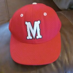 Next Era "M" red baseball hat